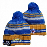 Los Angeles Chargers Team Logo Knit Hat YD (7)